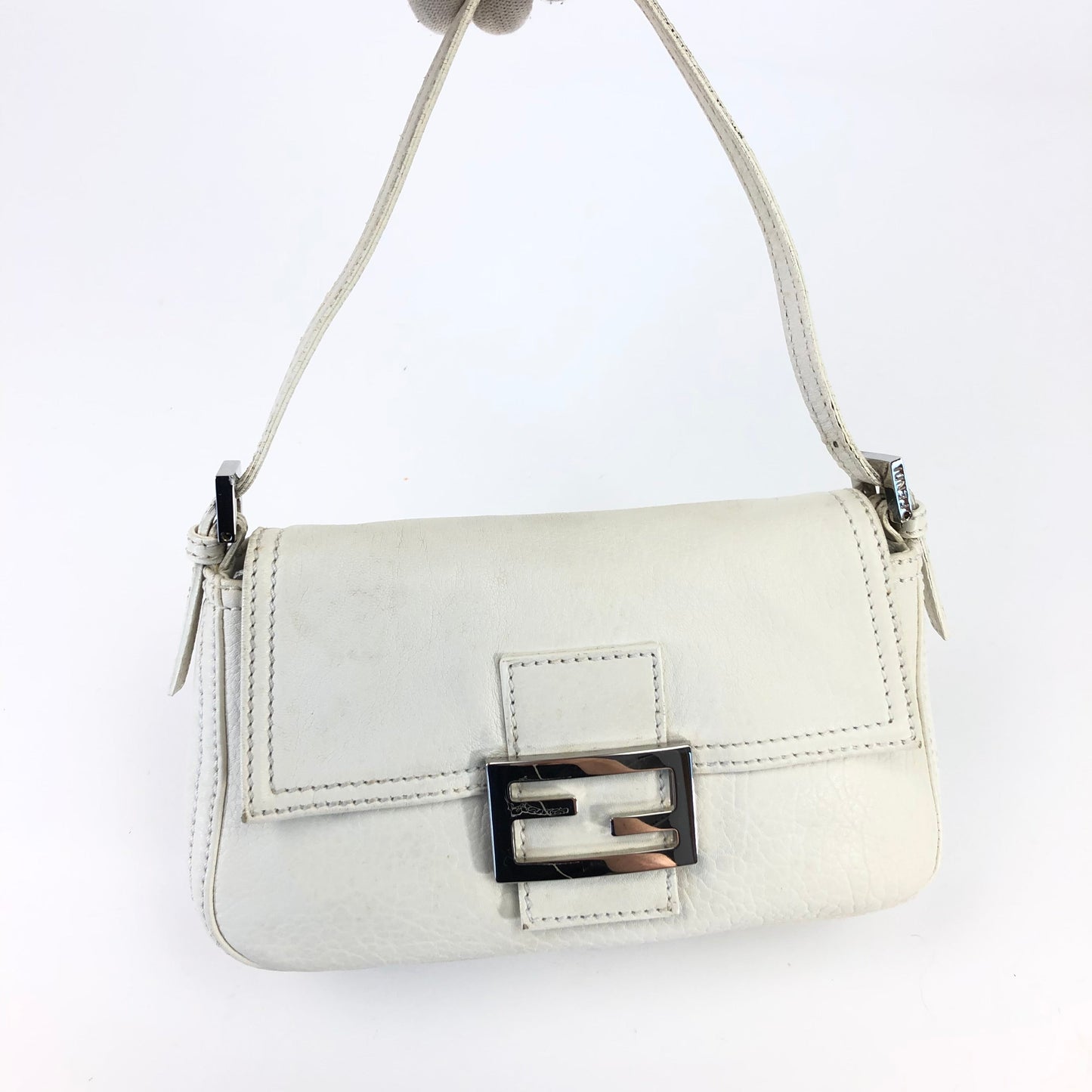 FENDI LEATHER BAGUETTE BAG