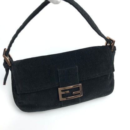 FENDI CORDUROY BAGUETTE BAG