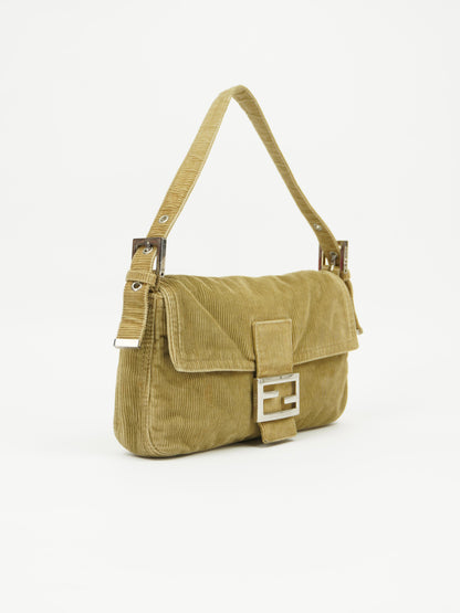 FENDI CORDUROY BAGUETTE