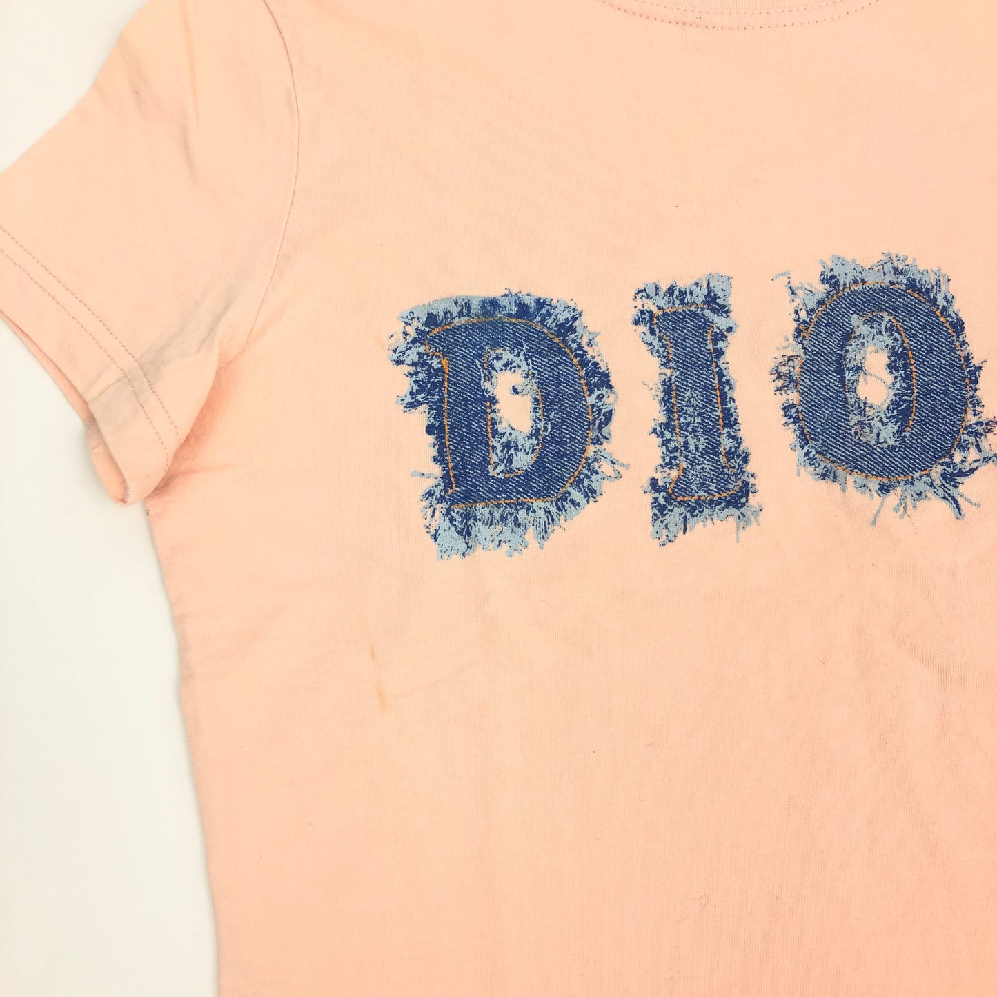 CHRISTIAN DIOR DENIM PRINT T-SHIRT