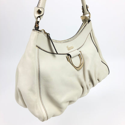 GUCCI ABBEY LEATHER SHOULDER BAG