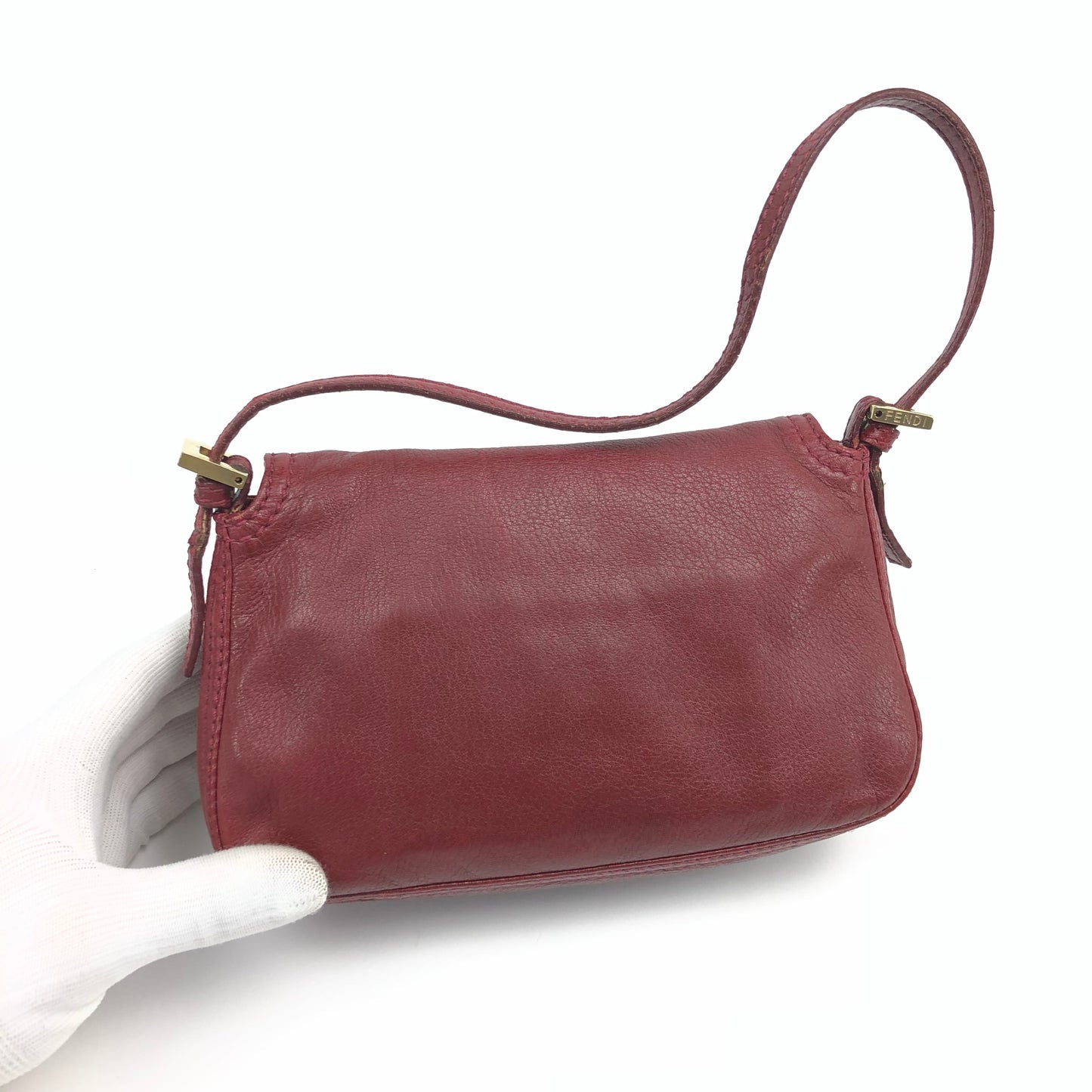 FENDI LEATHER BAGUETTE BAG