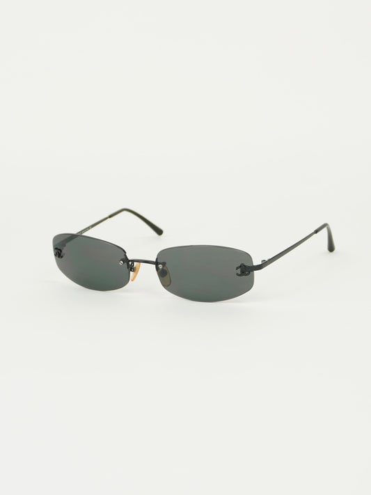 CHANEL RIMLESS SUNGLASSES