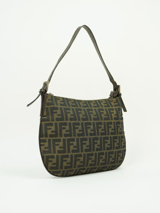 FENDI ZUCCA SHOULDER BAG