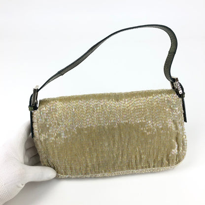 FENDI BEADED BAGUETTE BAG