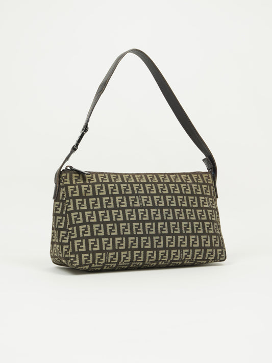 FENDI ZUCCA SHOULDER BAG