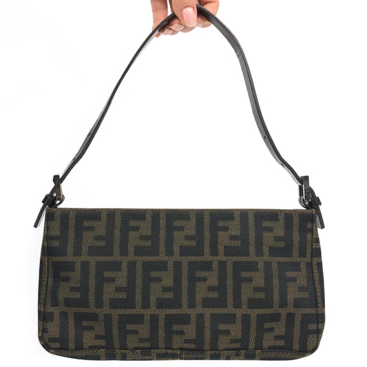 FENDI ZUCCA SHOULDER BAG