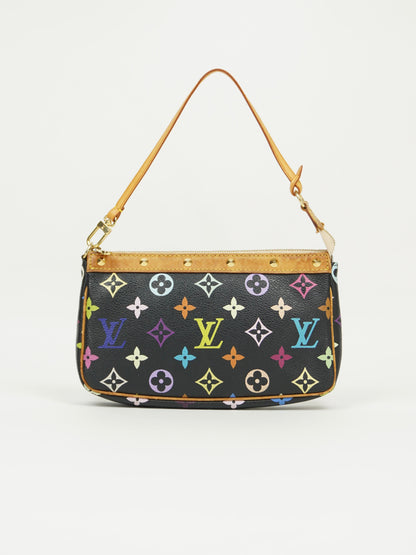LOUIS VUITTON MULTICOLOR TAKASHI MURAKAMI POCHETTE BAG