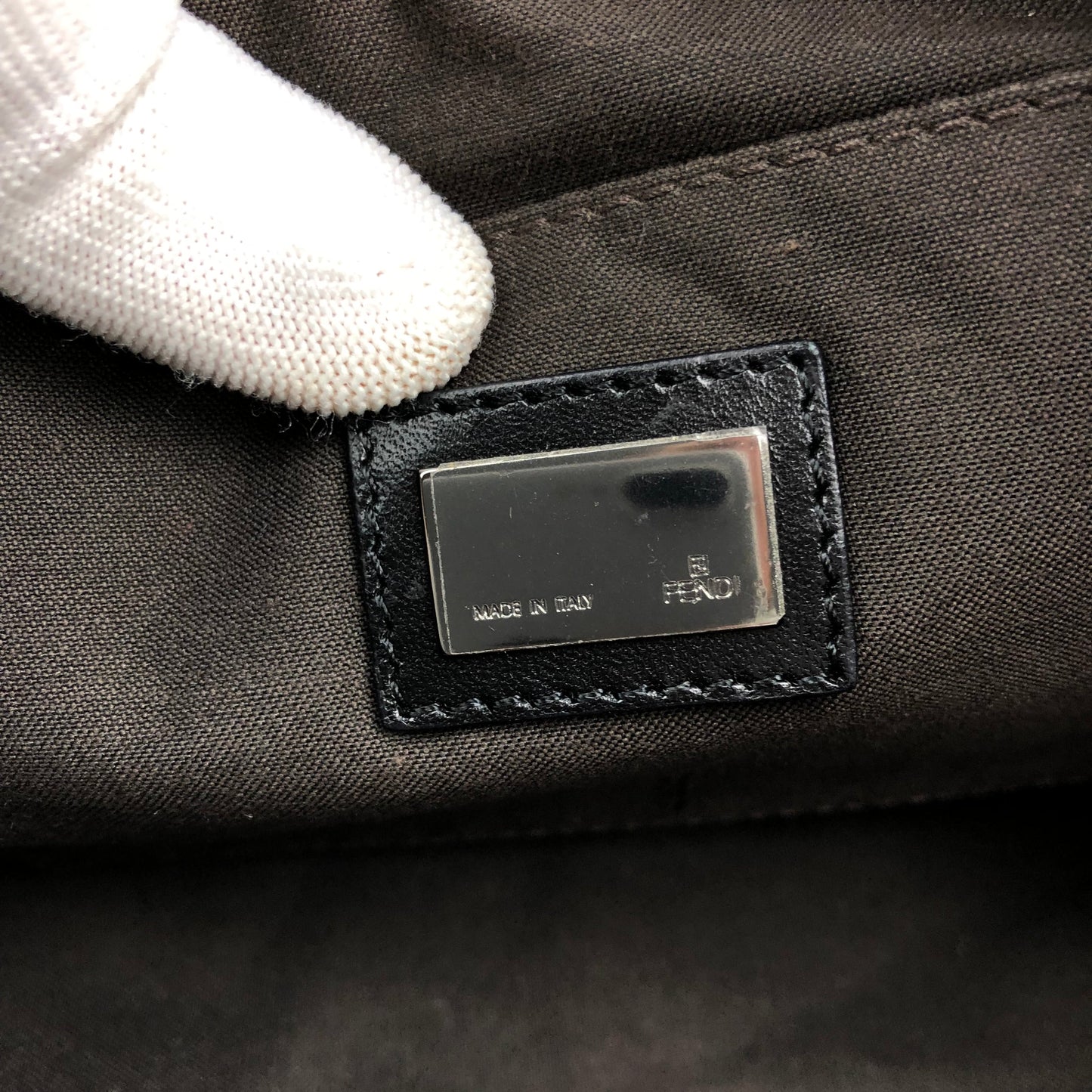 FENDI ZUCCA SHOULDER BAG