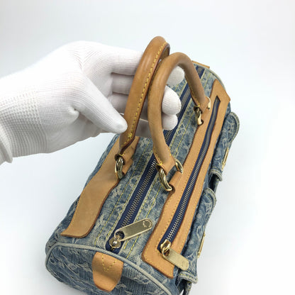 LOUIS VUITTON NEO SPEEDY DENIM BAG
