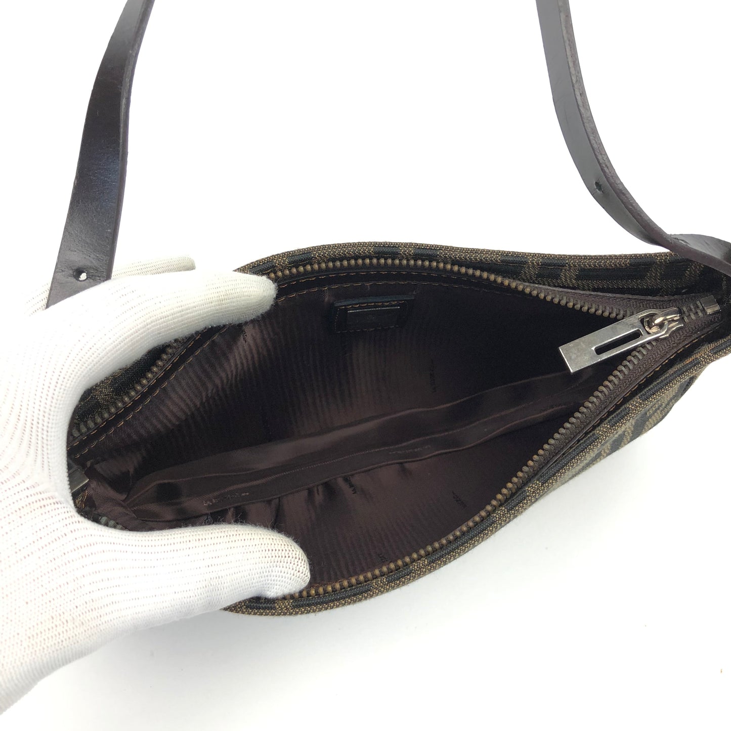 FENDI ZUCCA SHOULDER BAG