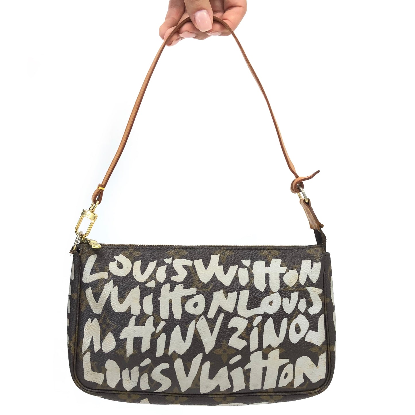 LOUIS VUITTON STEPHEN SPROUSE GRAFFITI POCHETTE BAG