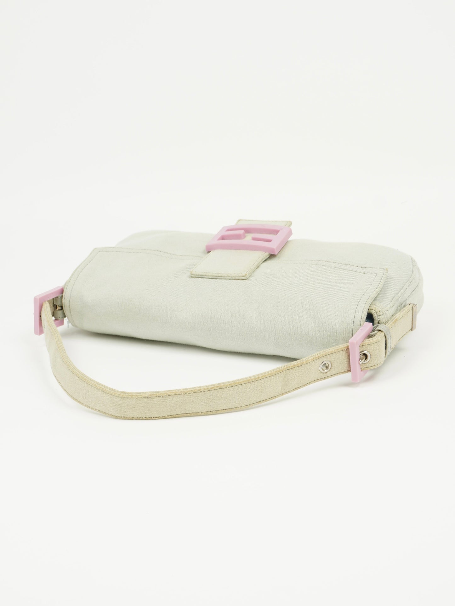 FENDI BAGUETTE WITH PINK HARDWARE