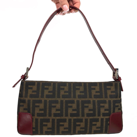 FENDI ZUCCA SHOULDER BAG