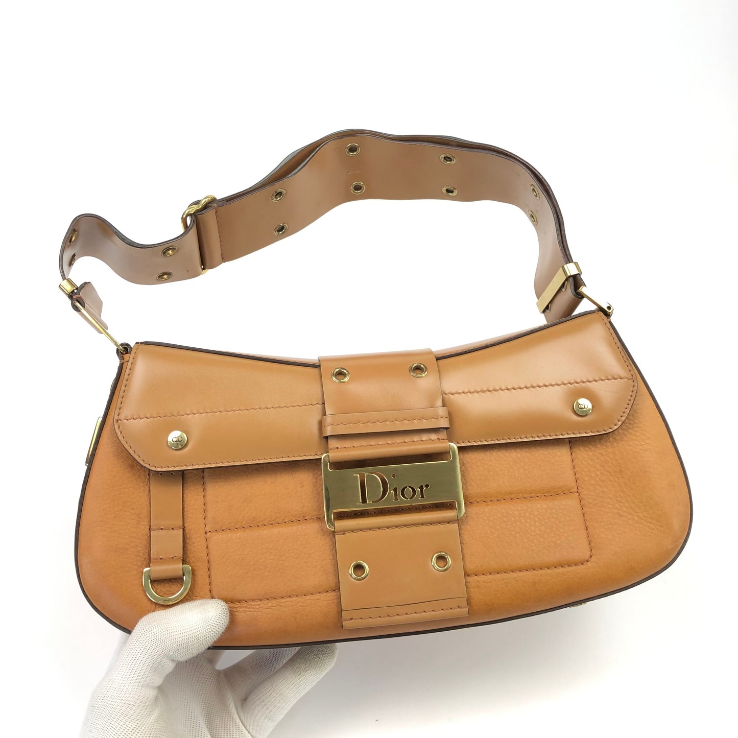 CHRISTIAN DIOR 2002 STREET CHIC COLUMBUS SHOULDER BAG