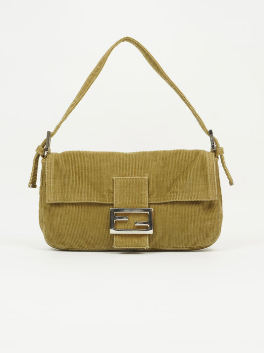 FENDI CORDUROY BAGUETTE