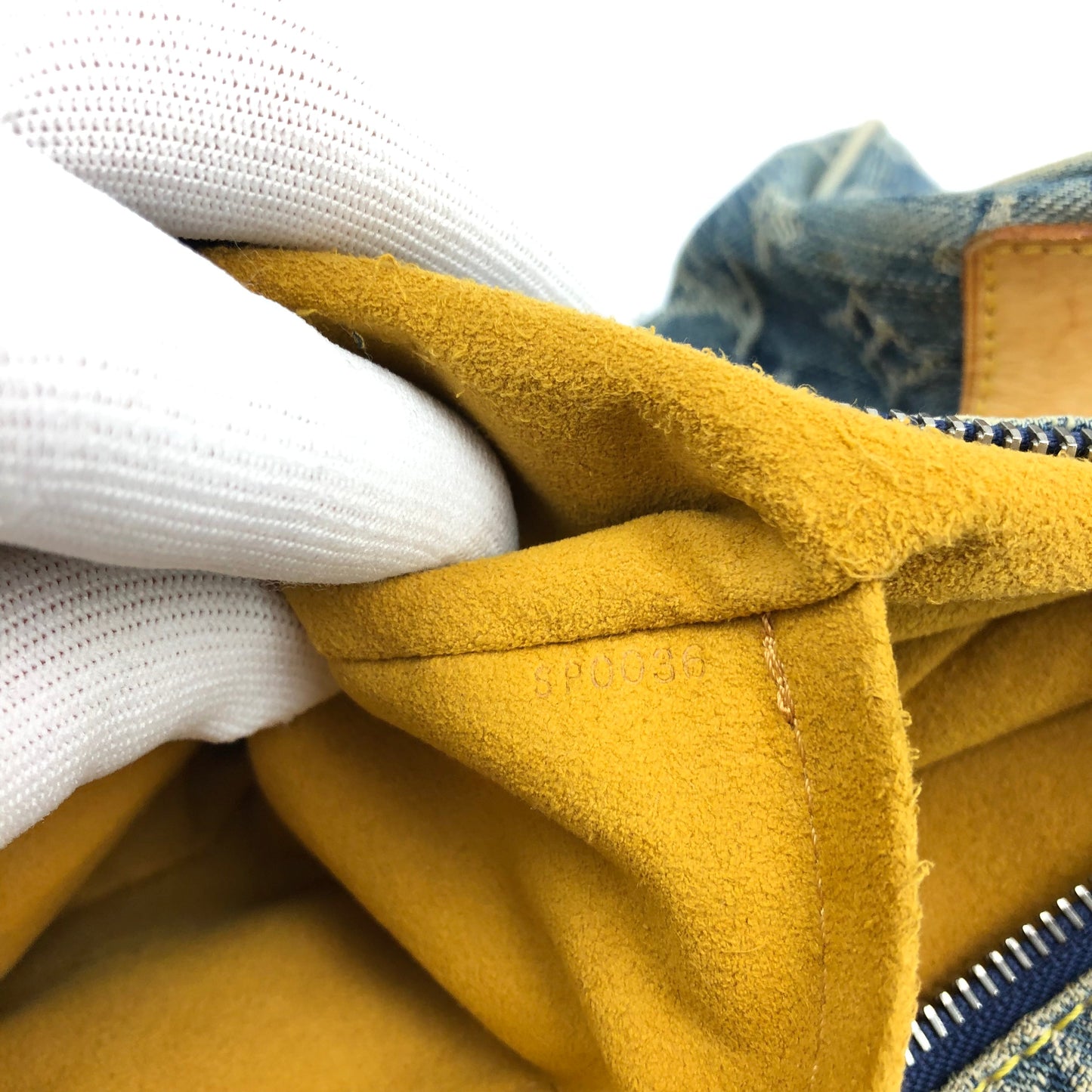 LOUIS VUITTON NEO SPEEDY DENIM BAG