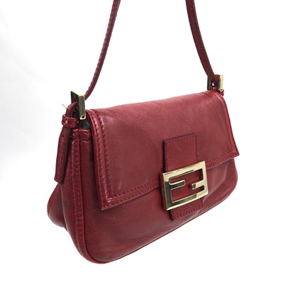 FENDI LEATHER BAGUETTE BAG