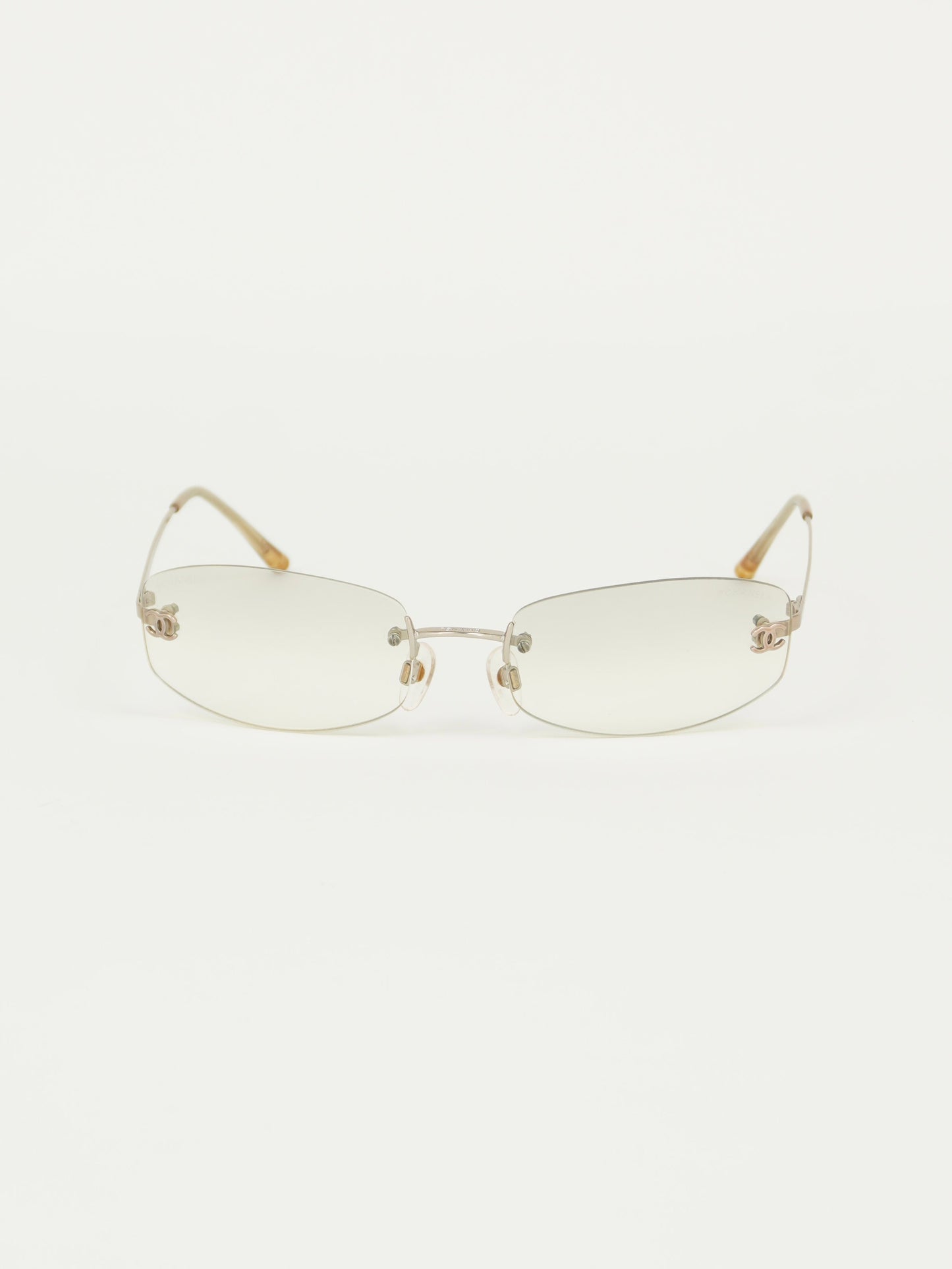 CHANEL RIMLESS SUNGLASSES