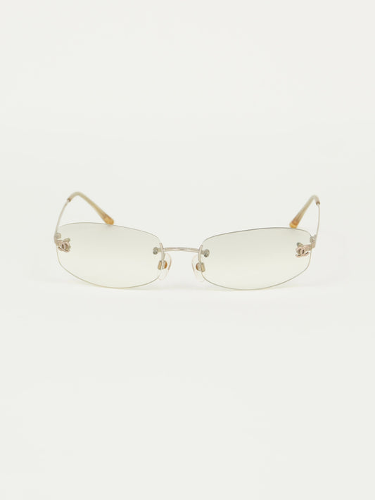 CHANEL RIMLESS SUNGLASSES
