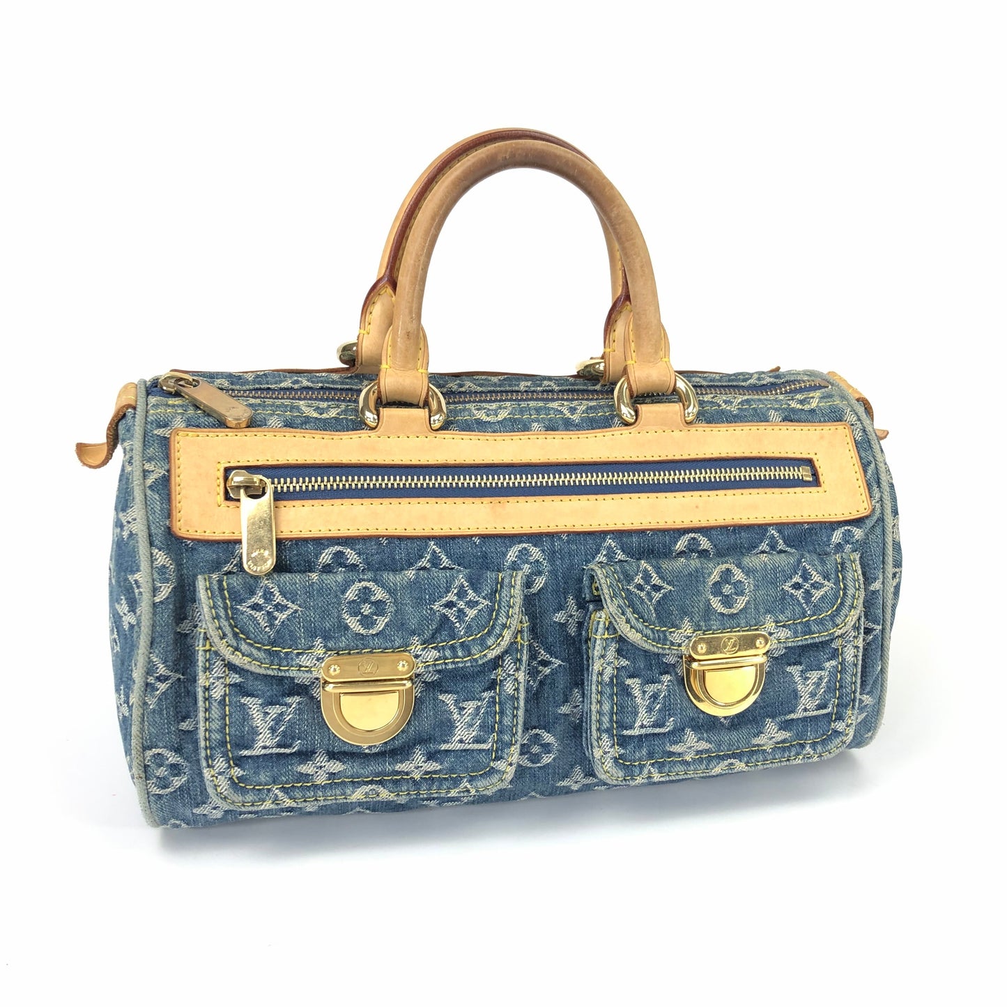 LOUIS VUITTON NEO SPEEDY DENIM BAG