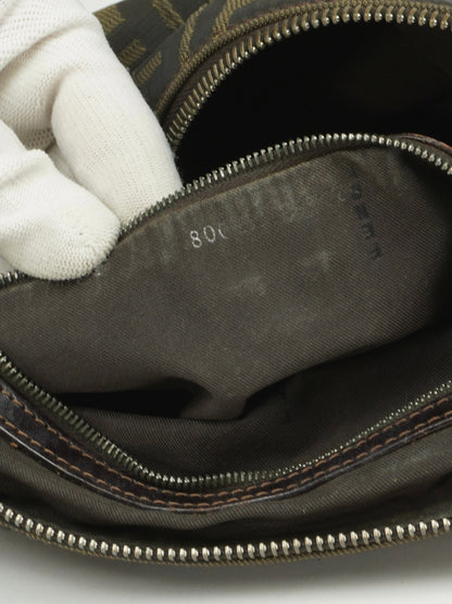 FENDI ZUCCA SHOULDER BAG