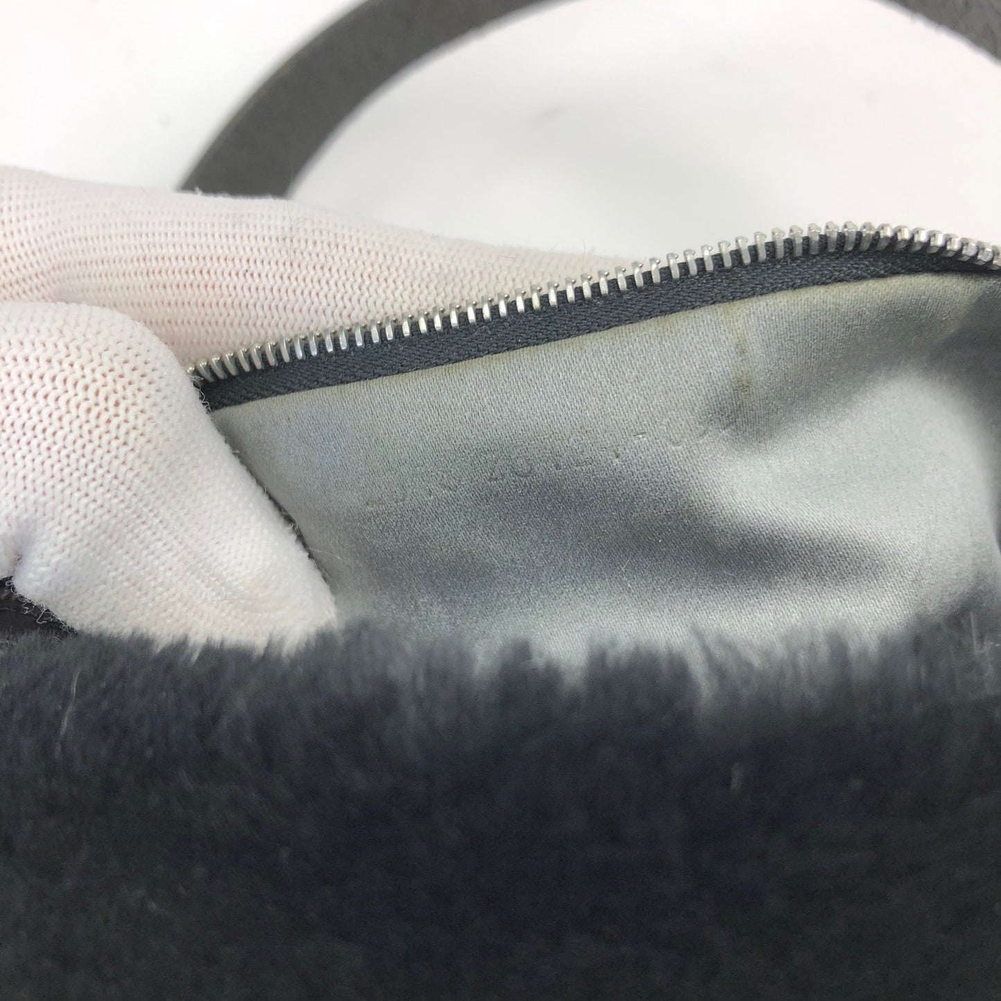 FENDI MINK FUR BAGUETTE BAG