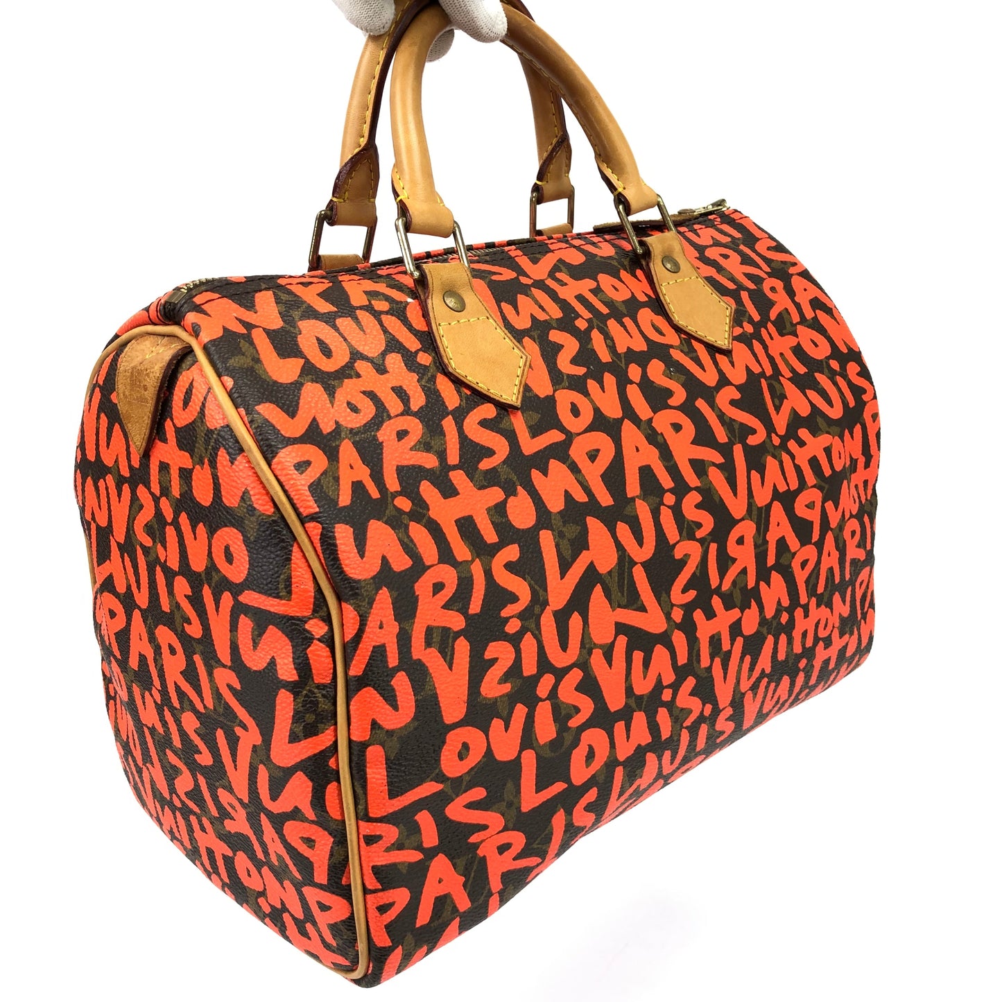 LOUIS VUITTON STEPHEN SPROUSE GRAFFITI SPEEDY 30 BAG