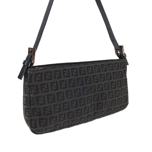 FENDI ZUCCA SHOULDER BAG