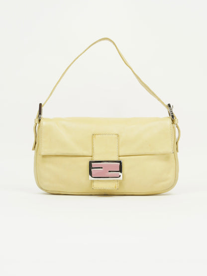 FENDI LEATHER BAGUETTE BAG