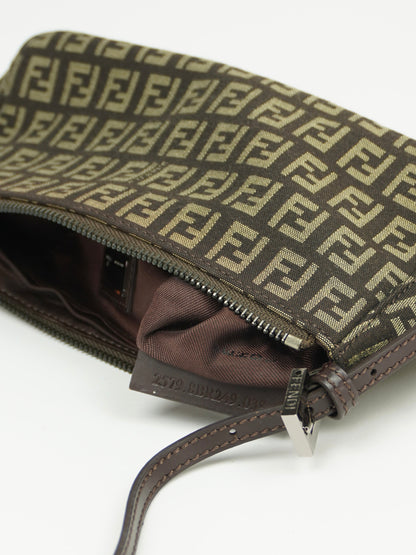 FENDI ZUCCA SHOULDER BAG