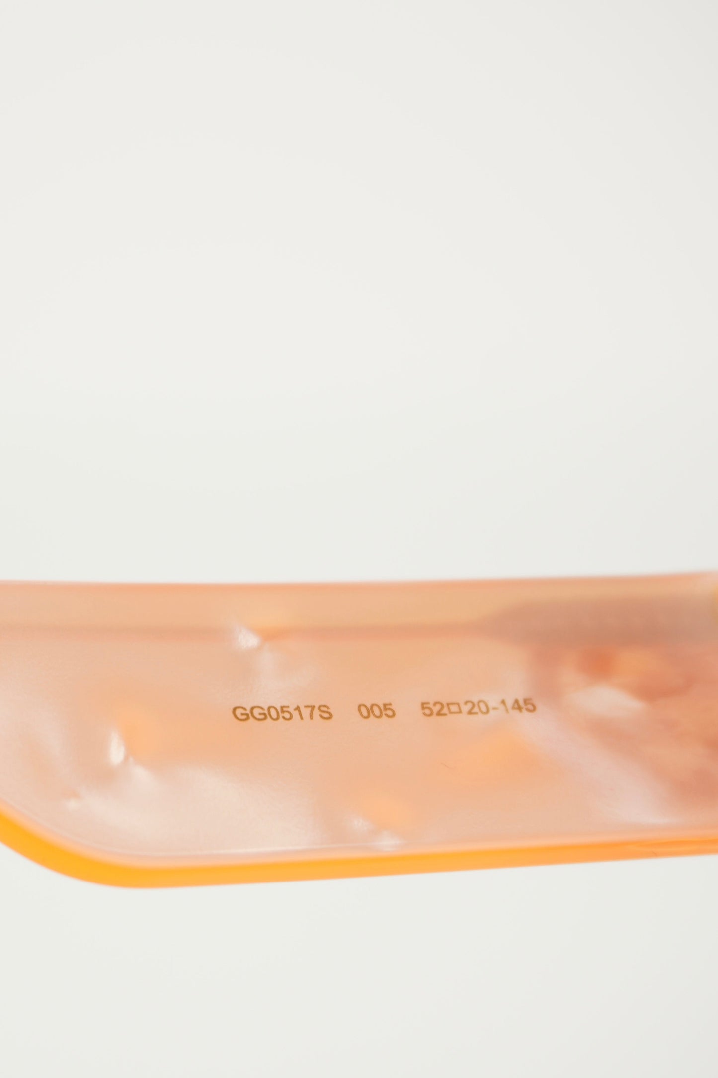 GUCCI ORANGE SUNGLASSES