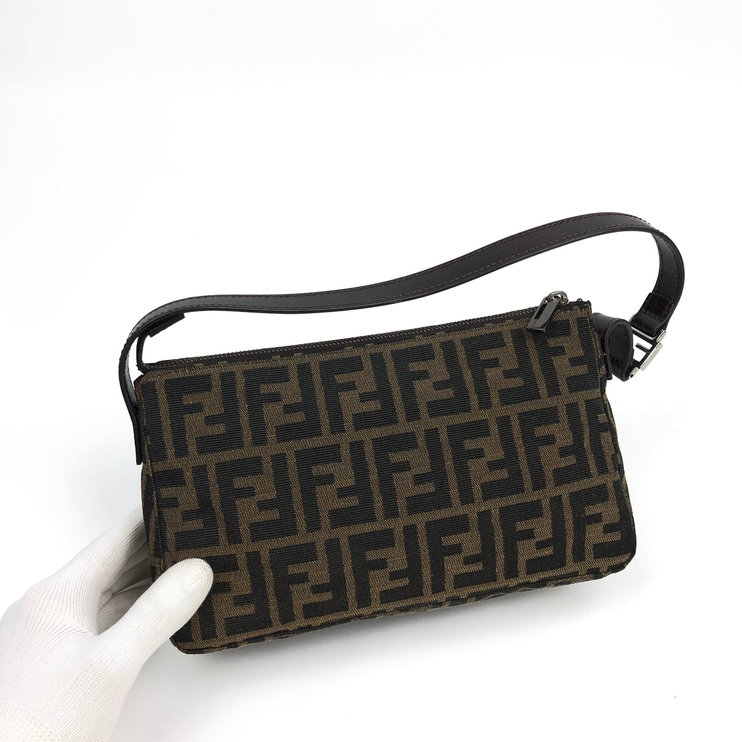 FENDI ZUCCA SHOULDER BAG