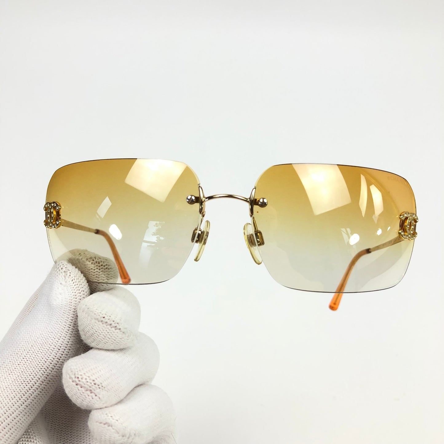 CHANEL RIMLESS SUNGLASSES