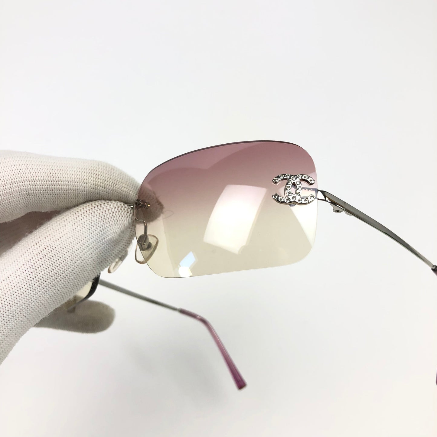 CHANEL RIMLESS SUNGLASSES