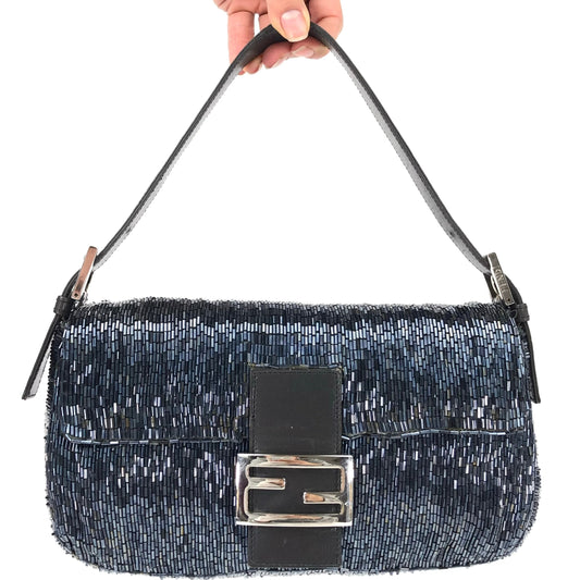 FENDI BEADED BAGUETTE BAG