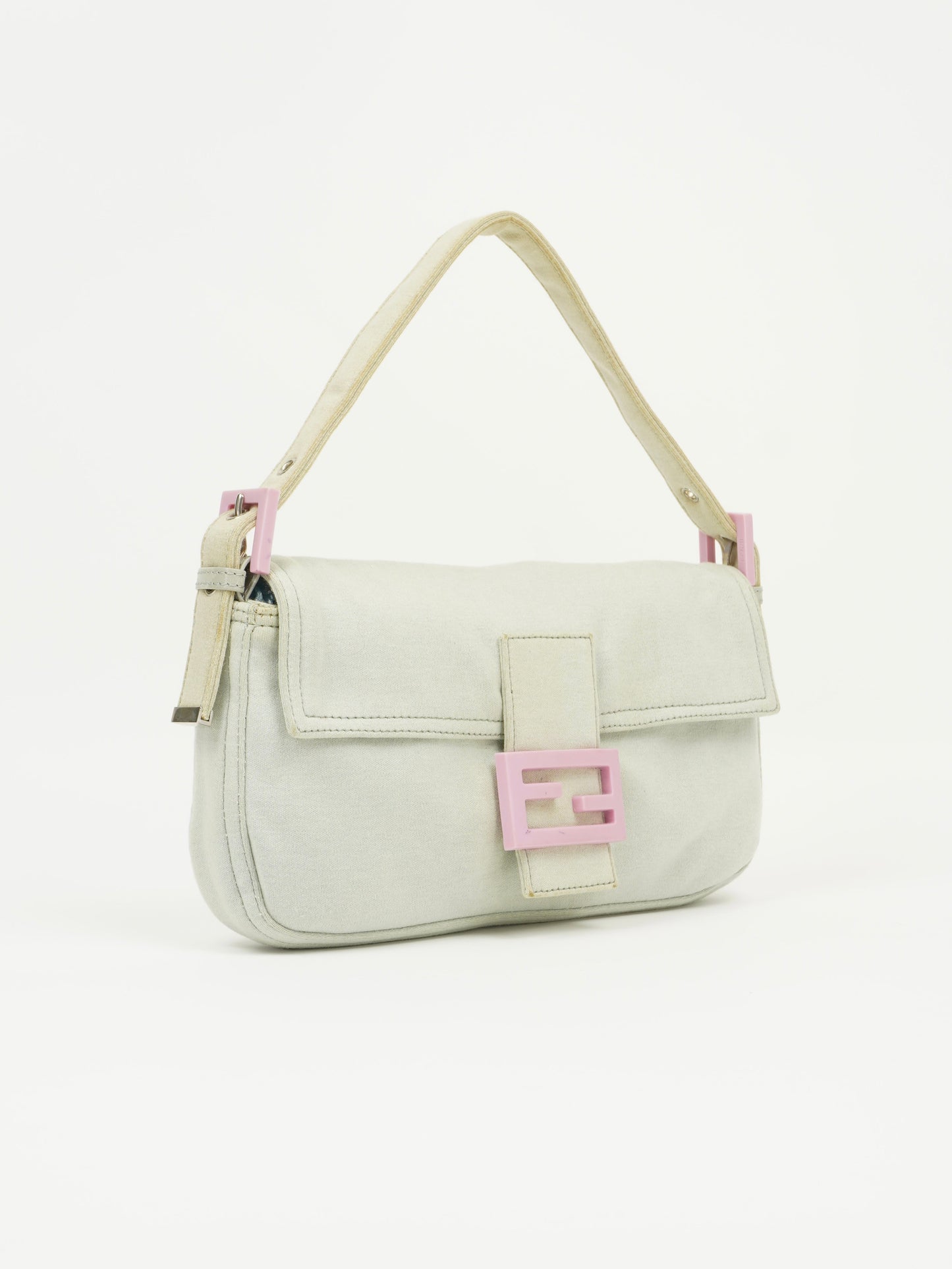 FENDI BAGUETTE WITH PINK HARDWARE