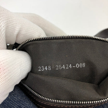 FENDI DENIM BAGUETTE BAG