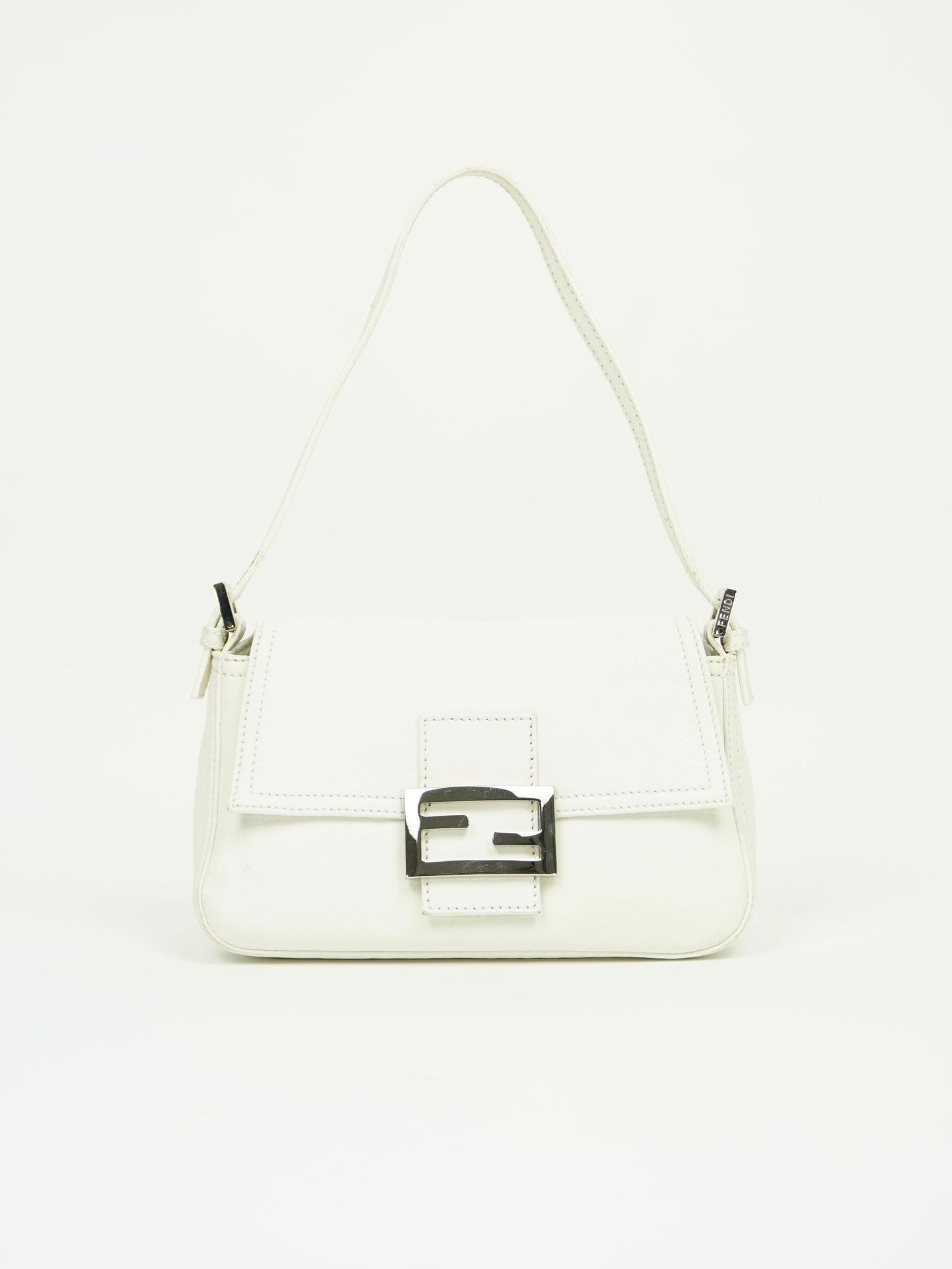 FENDI LEATHER BAGUETTE