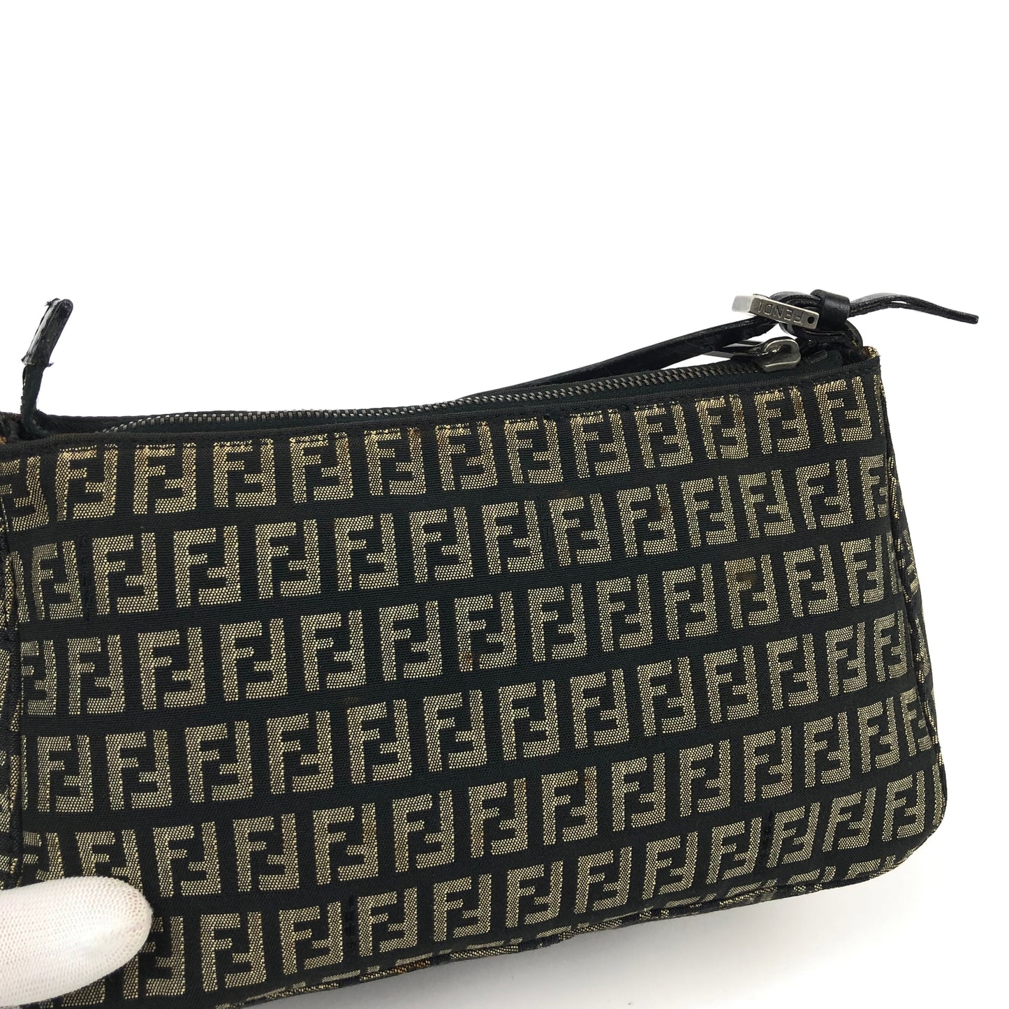 FENDI ZUCCA SHOULDER BAG