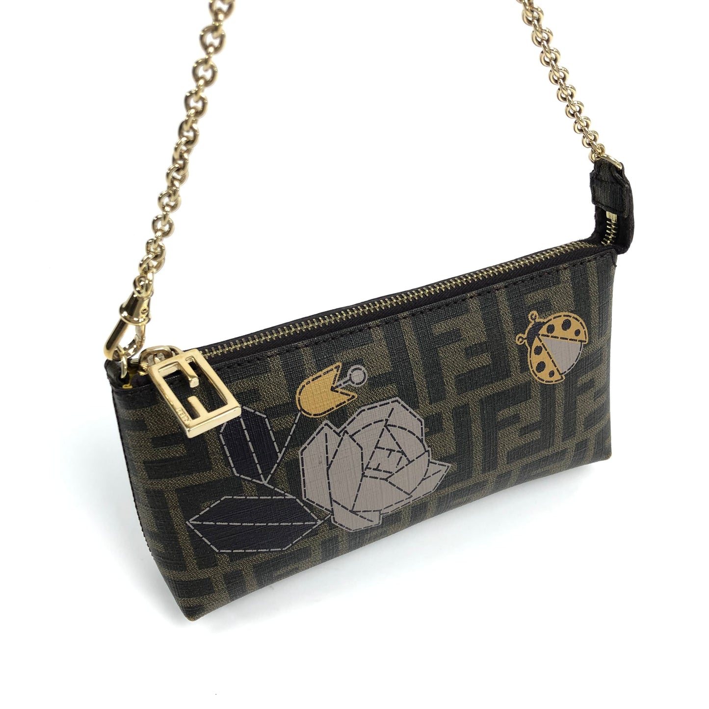 FENDI ZUCCA SHOULDER BAG