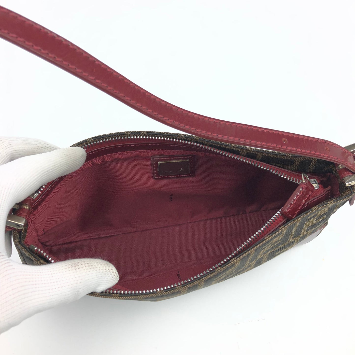 FENDI ZUCCA SHOULDER BAG