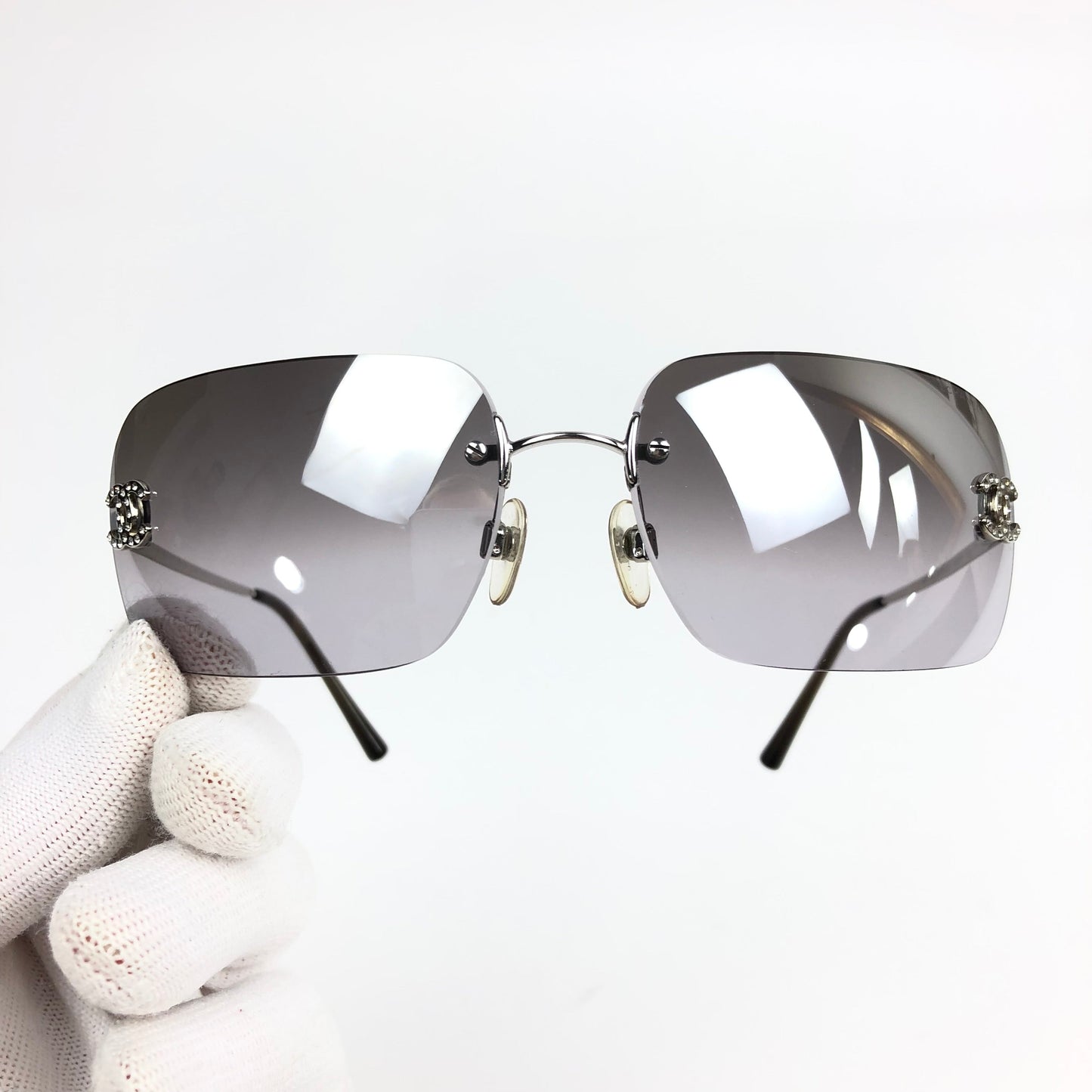 CHANEL RIMLESS SUNGLASSES