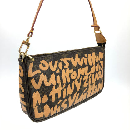 LOUIS VUITTON STEPHEN SPROUSE GRAFFITI POCHETTE BAG