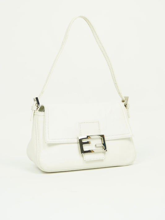 FENDI LEATHER BAGUETTE