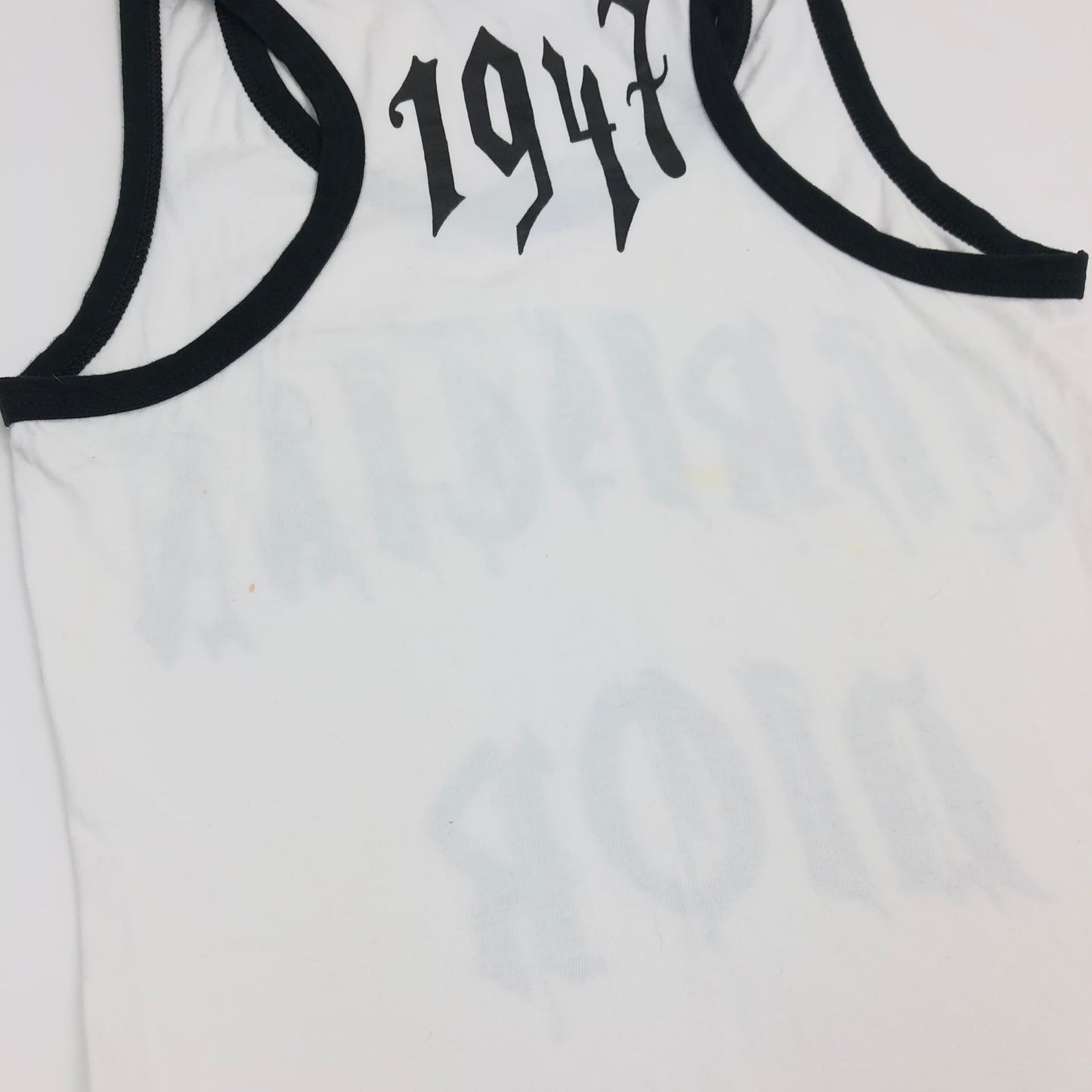 CHRISTIAN DIOR GOTHIC PRINT TOP