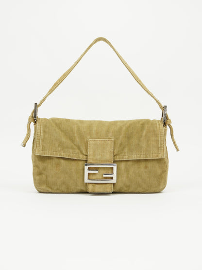 FENDI CORDUROY BAGUETTE