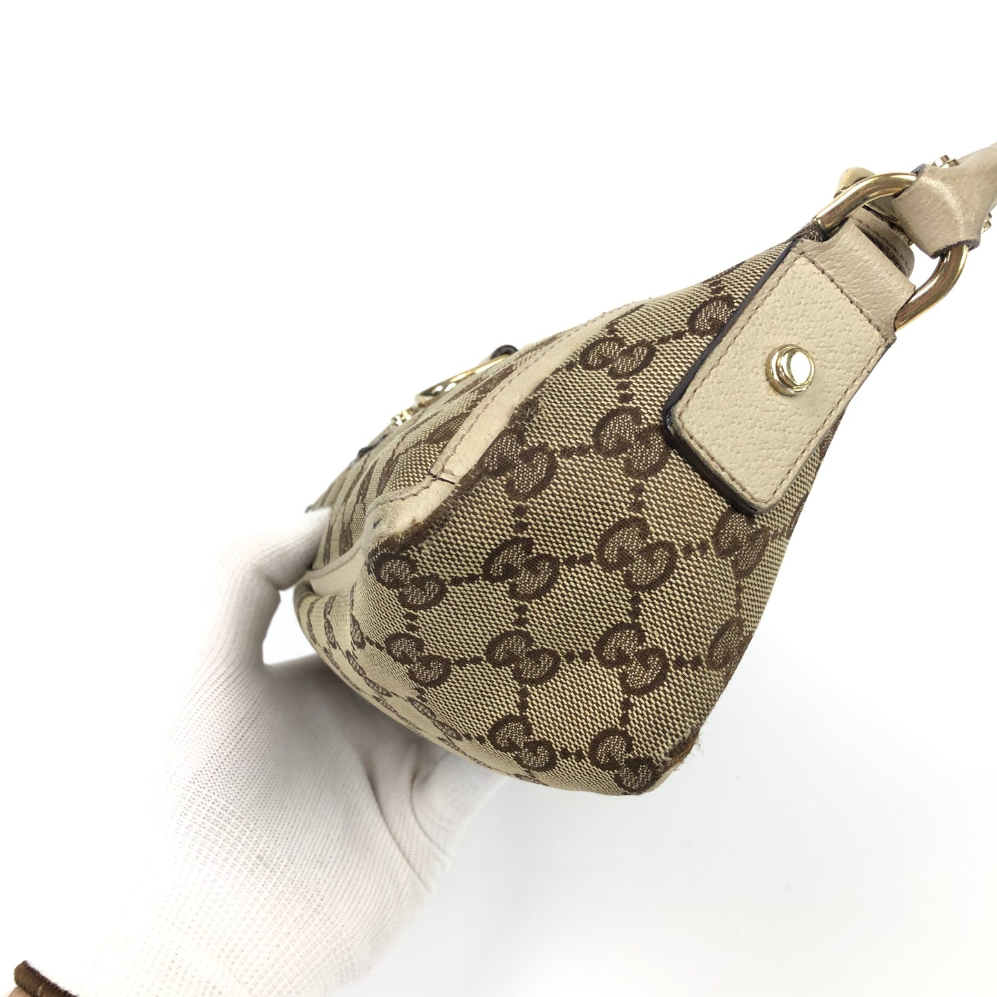 GUCCI MONOGRAM SHOULDER BAG