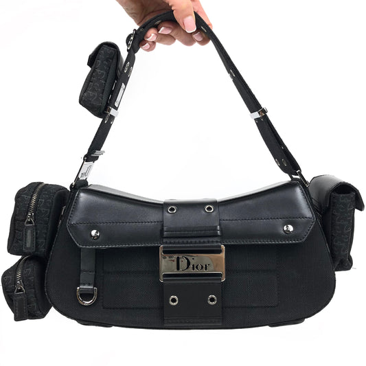 CHRISTIAN DIOR 2002 STREET CHIC COLUMBUS SHOULDER BAG