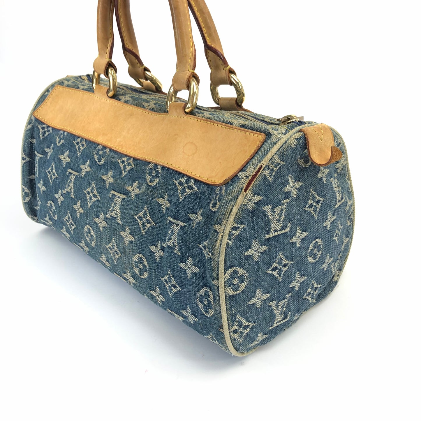 LOUIS VUITTON NEO SPEEDY DENIM BAG
